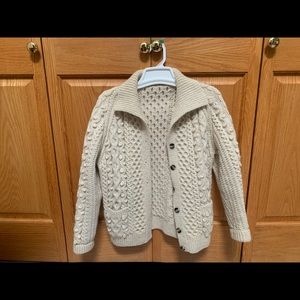 Wool jacket handmade jacket from Scotland